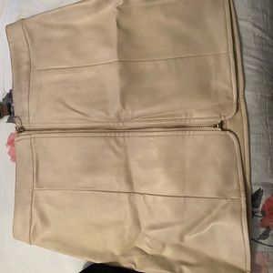 Pleather skirts - Zara